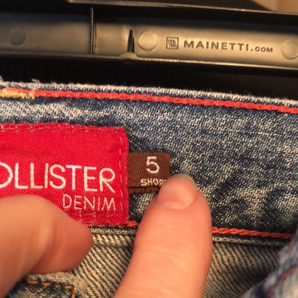 COPY - Hollister Blue Jeans size 5 short - Picture 3 of 14